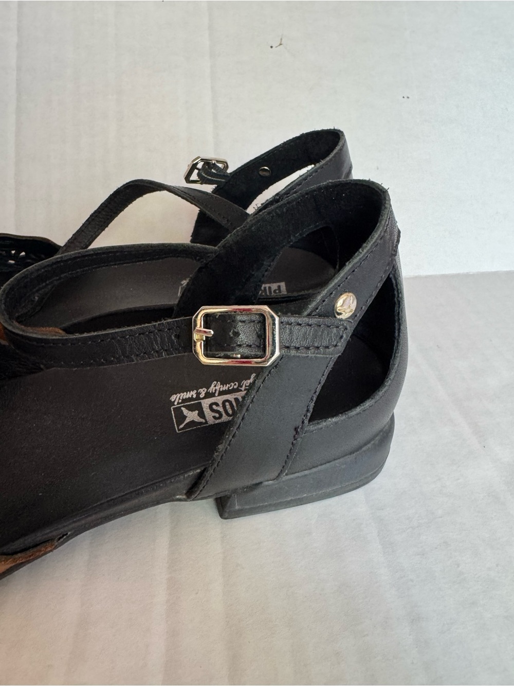 Pikolinos Benissa Flat Leather Sandals - Picture 8 of 13